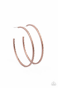 Rural Reserve - Copper Hoop Earrings