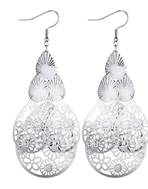 Silver Dangle Earrings