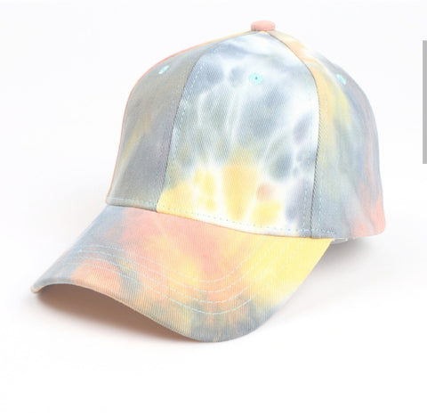 Color Tie Dye Caps