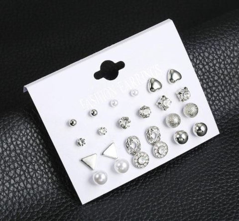 Silver Chic Studs
